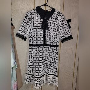 Just Me Midnight Black and White Garment